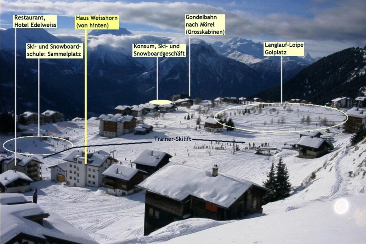 Weisshorn 24 Apartment Riederalp Exterior foto